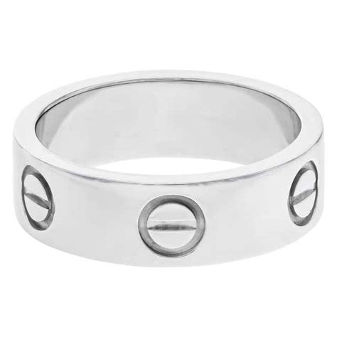 cartier band rings - cartier unisex ring.